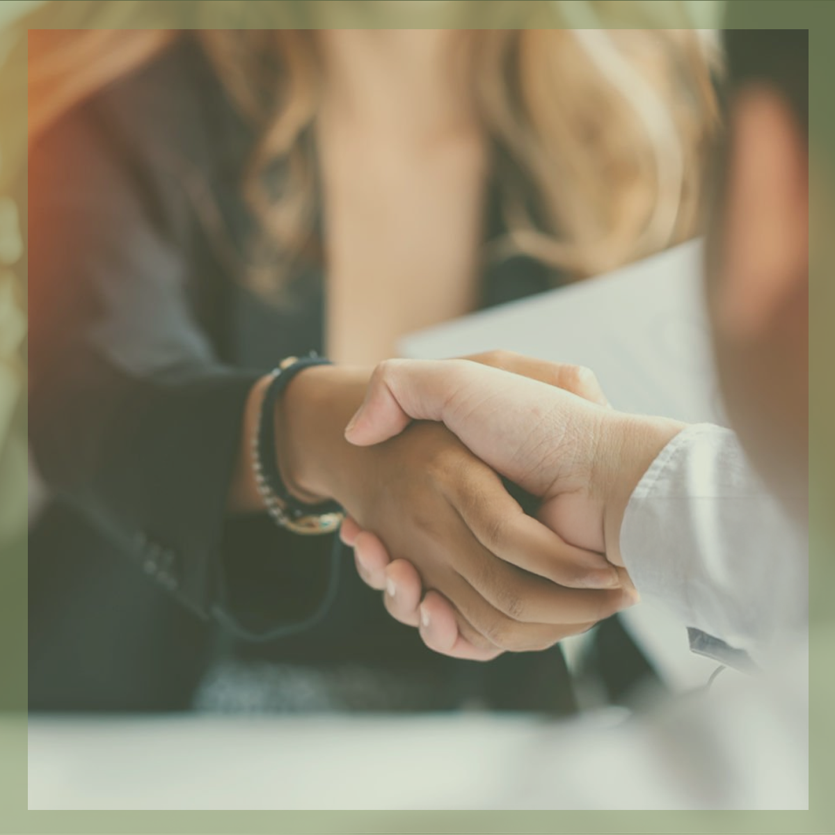 Handshake representing our Fractional HR Services partnership